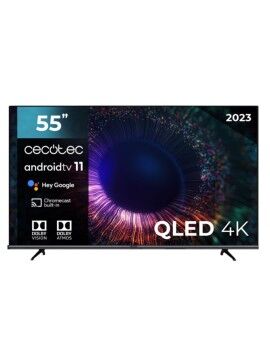 Televisão Cecotec 02568 4K Ultra HD 55" QLED Android TV