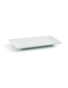 Plato Quid Gastro Fun Pequeño Blanco Cerámica 16,5 x 9,5 x 2 cm (6 Unidades) (Pack 6x)