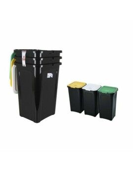 Caixote de Lixo para Reciclagem Tontarelli TON854 44 L (3 Unidades)