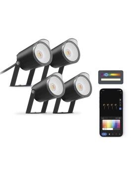 Foco LED KSIX SmartLED Negro (3000K)