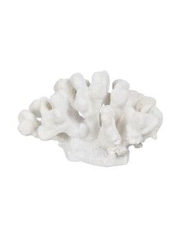 Figura Decorativa Branco Coral 19 x 14 x 11 cm