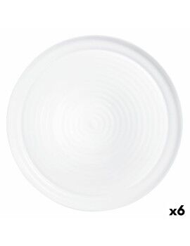 Plato para Pizza Arcoroc Evolutions Blanco Vidrio Ø 32 cm (6 Unidades)