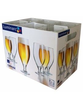 Vaso para Cerveza Luminarc Spirit Bar Transparente Vidrio 500 ml 6 Unidades (Pack 6x)