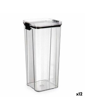 Recipiente Conservador de Alimentos Quid Cocco Transparente Plástico 1,8 L (12 Unidades)