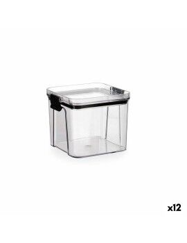 Recipiente Conservador de Alimentos Quid Cocco Transparente Plástico 700 ml (12 Unidades)