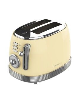 Tostadora Cecotec Vintage 800 Light Yellow 850 W