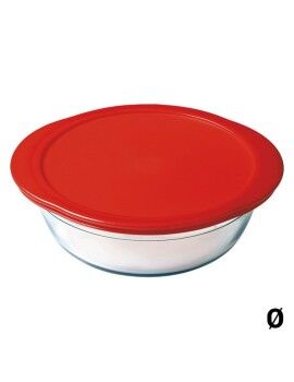 Fiambrera Ô Cuisine Rojo Vidrio de Borosilicato