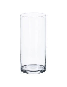 Vaso Cristal Transparente 12 x 12 x 30 cm
