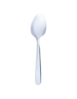 Cuchara de Postre Quid Universal Metal Acero Inoxidable 18,5 cm 12 Unidades