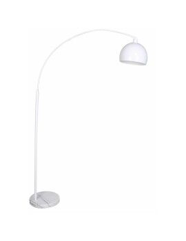 Lámpara de Pie DKD Home Decor 36 x 110 x 195 cm Metal Blanco Mármol 220 V 50 W 60 W