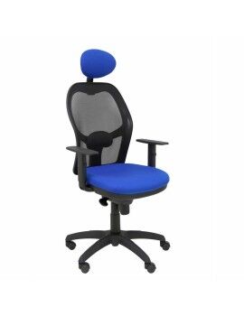 Cadeira de escritório com apoio para a cabeça Jorquera P&C ALI229C Azul
