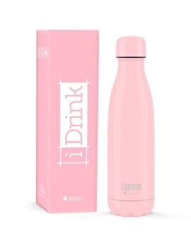 Botella Térmica iTotal Rosa Acero Inoxidable 500 ml