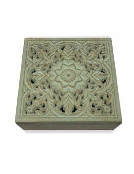 Caja-Joyero Versa Mandala Madera MDF (20 x 7 x 20 cm)