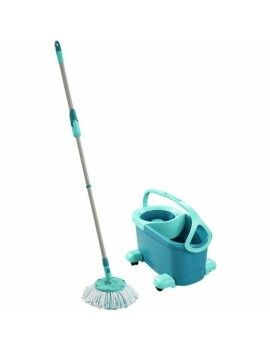 Balde de Limpeza Leifheit Clean Twist Mop Ergo mobile Azul (1 Peça) (1 Unidade)