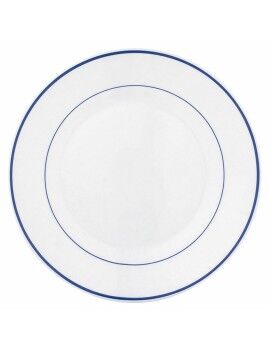 Set de Platos Arcoroc Restaurant Bicolor Vidrio (Ø 23 cm) (6 uds)