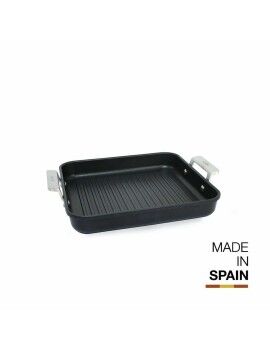 Plancha Grill Valira AIRE 23X23. Negro Aluminio (1 unidad)