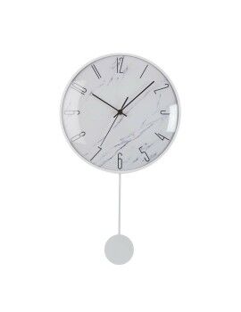 Reloj de Pared Versa Péndulo Metal Cristal Madera MDF 4,5 x 56 x 29 cm