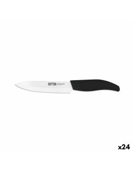 Cuchillo Pelador de Verduras Quttin Blanco 12,5 cm (24 Unidades)