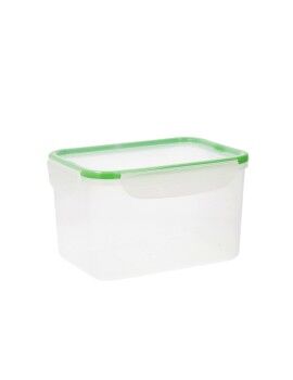 Fiambrera Quid Greenery 2,8 L Transparente Plástico (4 Unidades) (Pack 4x)