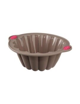 Molde para Tartas Secret de Gourmet Marrón Silicona 22 cm