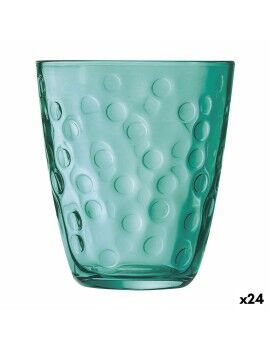 Vaso Luminarc Concepto Pepite Verde Vidrio 310 ml 24 Unidades