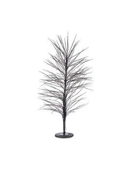 Árbol de Navidad 70 x 150 x 70 cm Negro Metal Fibra óptica