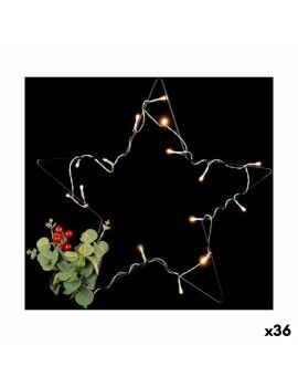 Estrella de Navidad Luz LED Rojo Negro Verde (36 Unidades)