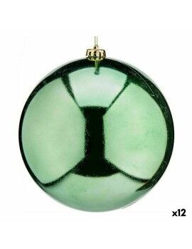 Bola de Natal Verde Plástico 20 x 20 x 20 cm (12 Unidades)