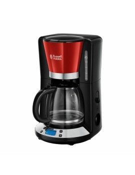 Máquina de Café de Filtro Russell Hobbs Colours Plus+ Preto Vermelho 1100 W 1,25 L 1100W