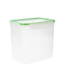 Fiambrera Hermética Quid Greenery Transparente Plástico 4,7 L (4 Unidades) (Pack 4x)