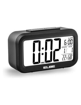 Relógio-Despertador ELBE RD-668 Preto 4,4"
