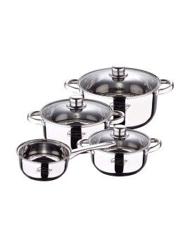 Batería de Cocina San Ignacio Cassel SG8172 Acero Inoxidable (7 Piezas)