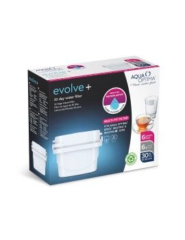 Filtro para Caneca Filtrante Aqua Optima Single Life Evolve (6 Unidades)