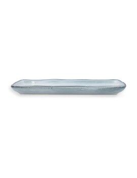 Fuente de Cocina Quid Boreal Azul Cerámica 28 x 14 cm (4 Unidades) (Pack 4x)