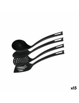 Conjunto de Utensílios para Cozinha Quttin Nylon 4 Peças (15 Unidades)