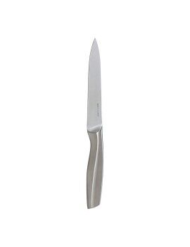 Cuchillo de Cocina Secret de Gourmet Plateado Acero Inoxidable 24,5 cm