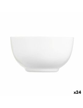 Tigela Luminarc Diwali Branco Vidro 14,5 cm (24 Unidades)