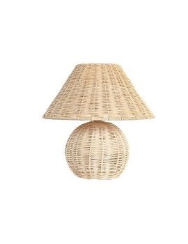 Lâmpada de mesa DKD Home Decor Natural Rotim 220 V 50 W Alpino (30 x 30 x 31 cm)