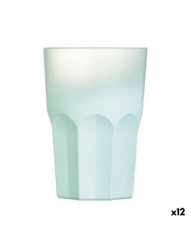 Vaso Luminarc Summer Pop Turquesa Vidrio 12 Unidades 400 ml