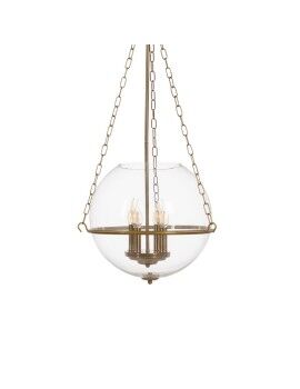 Candeeiro de teto Dourado Cristal Ferro 220-240 V 40 x 40 x 80 cm