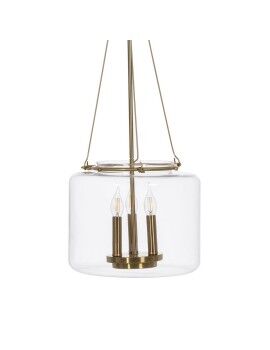 Candeeiro de teto Dourado Cristal Ferro 220-240 V 35 x 35 x 72 cm