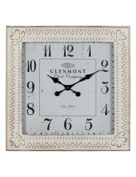 Reloj de Pared Blanco Hierro 60 x 60 x 6,5 cm