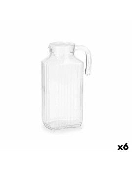 Garrafa de Vidro Transparente Vidro 1,8 L (6 Unidades)