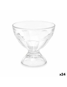 Copa de Helados y Batidos 280 ml Transparente Vidrio (24 Unidades)