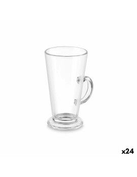 Copa Cafe Latte Transparente Vidrio 280 ml (24 Unidades)