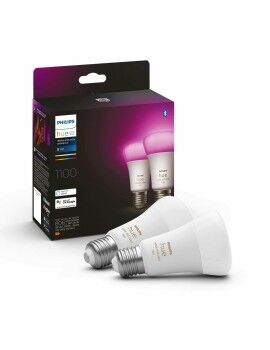 Lâmpada Inteligente Philips Pack de 2 E27 Branco F 9 W E27 806 lm (6500 K)