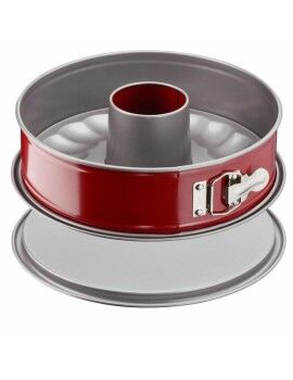 Molde Desmontável Tefal Vermelho Metal Aço (Ø 19 cm)