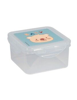 Fiambrera Safta Baby bear 13 x 7.5 x 13 cm Azul