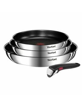 Conjunto de Frigideiras Tefal Emotion L897S404 Aço inoxidável Ø 24 cm Ø 22 cm Ø 28 cm