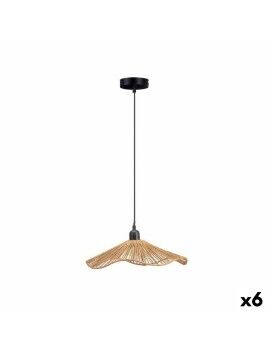 Candeeiro de teto Castanho Metal Plástico 60 W 220 -240 V 35 x 9 x 35 cm (6 Unidades)